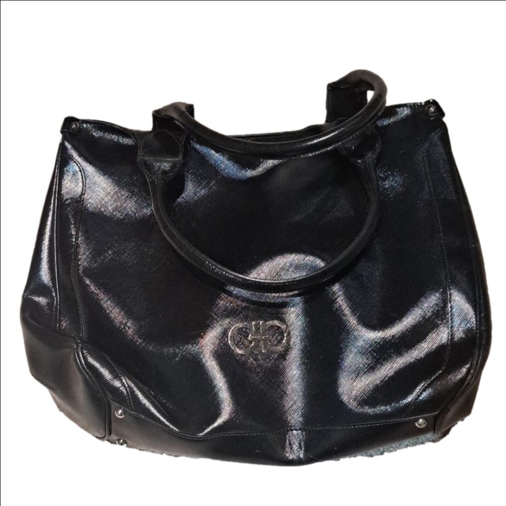 🎉 POSH SALE ~ SALVATORE FERRAGAMO black purse, $1,750.00